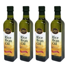 GoldenField 玄米油, 500ml, 4瓶