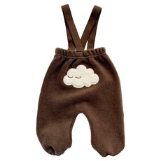 BEBENINE 幼兒雲朵哈倫吊帶褲