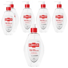 랩신 V3 겔 손소독제, 500ml, 6개