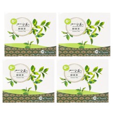 歐可茶葉 冷茶 鮮綠茶, 3g x 30包, 台灣在地新鮮茶菁, 黃金四小時快速殺菁, 4盒