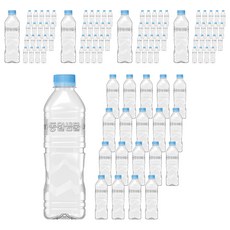 동원샘물 무라벨, 500ml, 100개