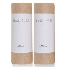 블루버킷 오늘의 수세미 60p, 베이지, 60개입, 2개