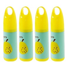 THE ZAKKA 馬卡龍色水果牙刷盒組, 梨, 4個