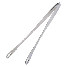 百貨King 王樣 通用大燒烤夾 料理夾 不鏽鋼材質 30 x 1.6cm, 2支, 銀色