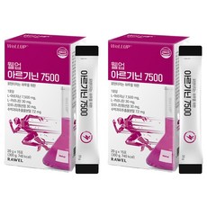 웰업 아르기닌 7500 액상스틱 15p, 300g, 2개