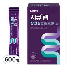 지큐랩 장건강 프리바이오틱스, 4g, 600개