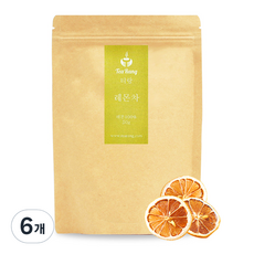 티랑 건조 레몬, 50g, 1개입, 6개