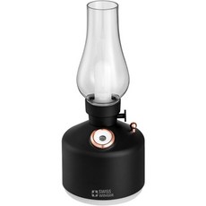 스위스윙거 빈티지 레트로스타일 램프 가습기, SW-350J, 블랙