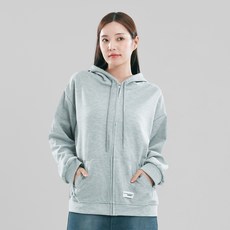 엘쏘 탄탄 고밀도 루즈핏 포켓 후드 집업