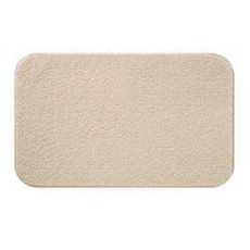毛絨絨 浴室居家吸水防滑聚酯纖維地墊, 米黃色, 1個