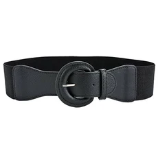 Tilgreen 女士經典彈性腰帶 A款 黑色 FREE