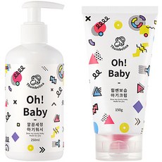 Beauty Recipe O Baby 嬰兒沐浴露 + 嬰兒霜套組, 1組