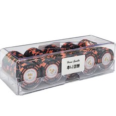 籌碼 100入+壓克力收納盒, 數字100, 1組