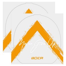 라운듀 점착 탁구 러버 보호필름, 투명, 2개