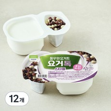 풀무원 요거트 요거톡 스타볼, 132g, 12개