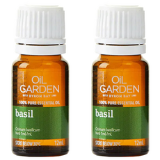OiL GARDEN 澳悠園 羅勒 100% 純精油 12mL, 2瓶