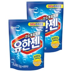 유한젠 산소계표백제, 2.85kg, 2개