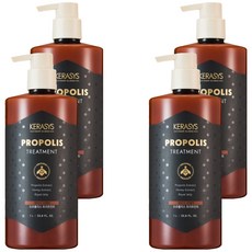 KERASYS 損傷修護蜂膠護髮素, 1L, 4瓶