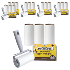 Nature Living Clean bee斜線切滾筒黏塵器+替換裝 4捲組 手持型, 6組