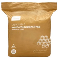 MOTHER-K 立體蜂巢防溢乳墊 高透氣 One Touch設計, 120片, 1包