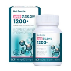 Nutrione 牛軟骨軟骨素 1200 Plus, 50錠, 1個