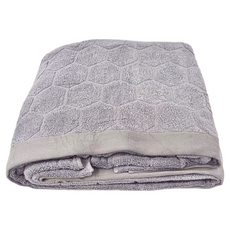 LIFE 來福牌 時煙墨色毛巾被 156*210CM 1600G 83%棉 17%聚酯纖維 台灣製, 灰色, 1個