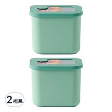 Ardin France Cierro可微波冷凍密封保鮮盒組 粉藍色, 950ml 2個, 2組