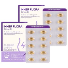 Yuhancare 琉璃苣油γ次亞麻油酸膠囊 36g, 60顆, 2盒