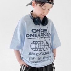 BerryCloset 兒童款 One and Only 夏季上學穿搭短袖T恤