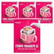 McNulty Coffee 衣索比亞耶加雪菲濾掛咖啡, 8g, 7包, 4盒