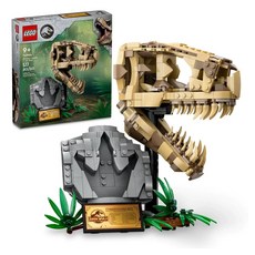 LEGO 76964 侏羅紀世界系列 恐龍化石:霸王龍頭骨 Dinosaur Fossils: T. rex Skull, 1盒