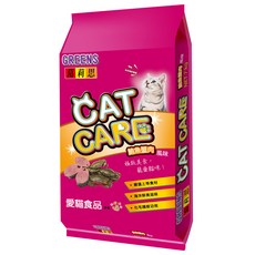 GREENS 葛莉思 CatCare貓食 鮪魚蟹肉, 7kg, 1袋