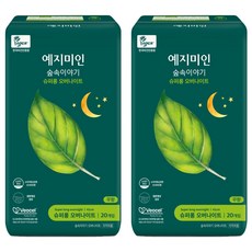 YEJIMIIN 玥之美人 Think Green維繹絲衛生棉, 蝶翼型, 20片, 2包