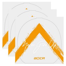 Roundew 黏著式乒乓球膠皮保護膜, 透明, 3個