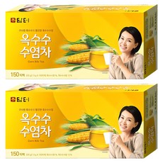 담터 옥수수 수염차, 1.5g, 150개입, 2개