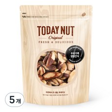 투데이넛 브라질넛, 300g, 5개