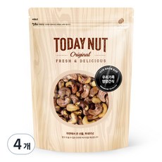 투데이넛 껍질째 구운통캐슈넛, 300g, 4개