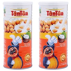 TanTan 椰子味花生, 265g, 2罐