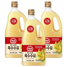 Haepyo 玉米油, 1.8L, 3瓶