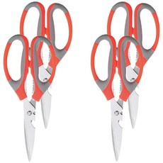 多功能不鏽鋼剪刀 Set 4, 不鏽鋼材質, PP材質, 1組, G025