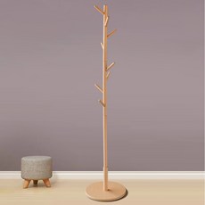 comet 木質圓形底座支架衣架, 單色