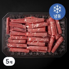 호주산 MAUM 척아이롤 돌돌말이 불고기 샤브샤브용 (냉동), 5개, 700g