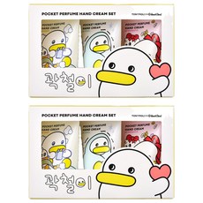 TONYMOLY Guokcheli口袋香水護手霜 30ml*3種組, 2組