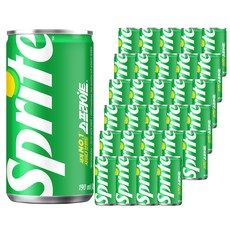 스프라이트 사이다, 190ml, 30개