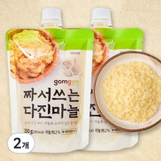곰곰 짜서쓰는 다진마늘, 250g, 2개