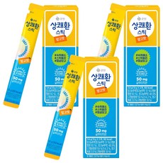 큐원 상쾌환 스틱 망고맛 3p, 54g, 3개