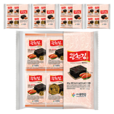 광천김 광천 명란맛 김, 4g, 60개 식품/사과식초/땅콩버터 외 반품 최저가 22,840원