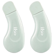 ilso 去黑頭粉刺刮棒，深層清潔毛孔，去除角質，溫和去除老廢皮脂及黑頭粉刺, 單一顏色, 2個