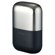 Kinyo 隨行率性雙刀頭刮鬍刀組 60 x 32 x 88mm 118g, KS-511, 黑色 + 銀色