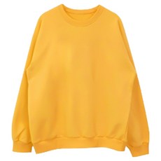 루나걸 무지 라운드 맨투맨 L24FT073005